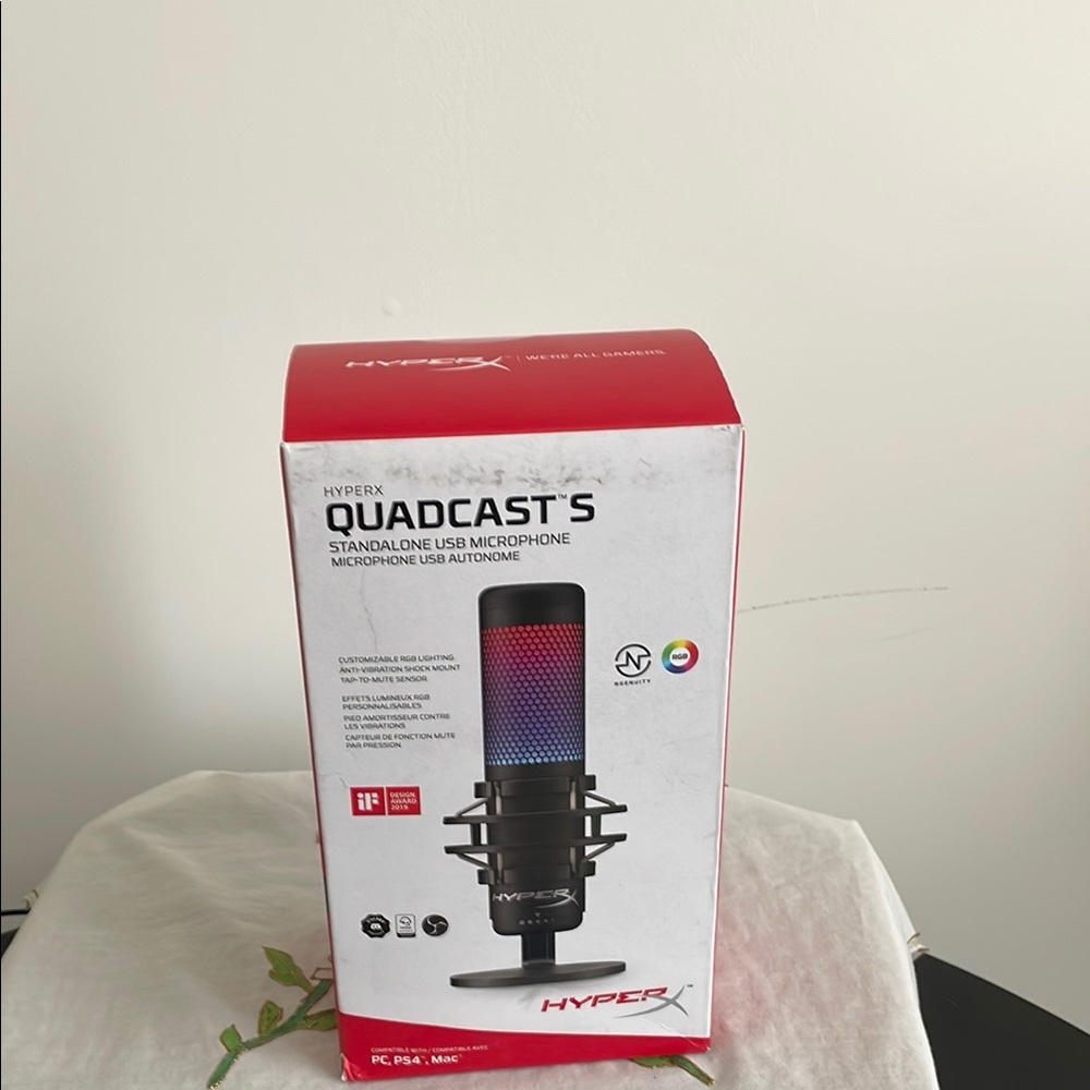 HyperX QuadCast S USB Microphone